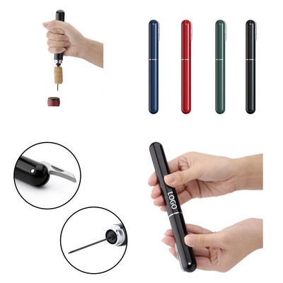 2-In-1 Air Pressure Wine Opener With Foil Cutter