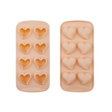 Silicone Heart Shape Ice Mold