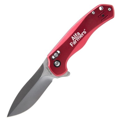 Jet - Red Slide Lock Folder