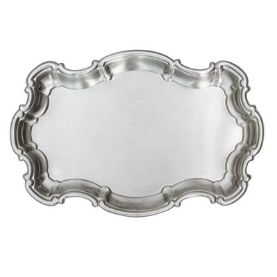 Satin Chippendale Tray 9 inch