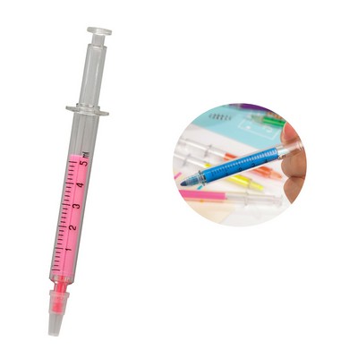 Glowing Syringe-Shaped Pen