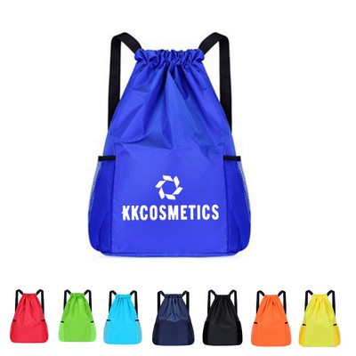 Drawstring Backpack Water Resistant String Bag