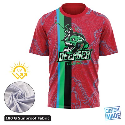 Unisex and Kids' Full Sublimation SolarProtec Performance Short Sleeve T-Shirt