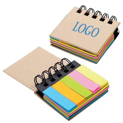 Regency Sticky Notes & Flags Notebook