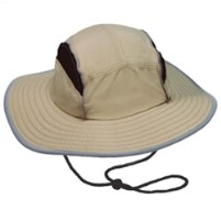 Microfiber Safari Hat w/Reflective Trim