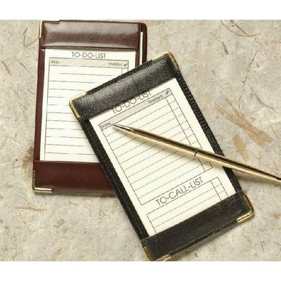 Leather Jotter Pad Holder