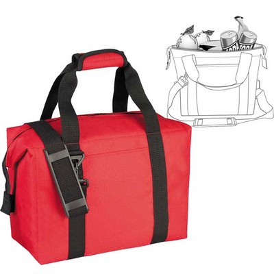 Insulated Picnic Cooler (14"x11¾"x7½")