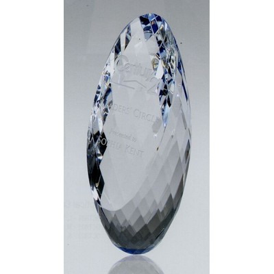 Large Crystal Gem Cut Ellipse