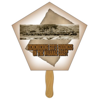 Church Hand Fan Full Color (1 Side)