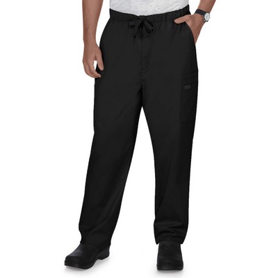 Cherokee Men's Core Stretch Drawstring Cargo Scrub Pant