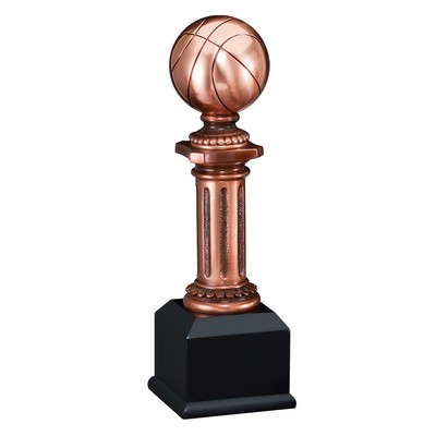 Basketball Pedestal Award 10 1/2"H