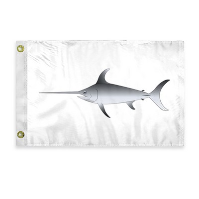 Sword Fish Flags 12x18 inch