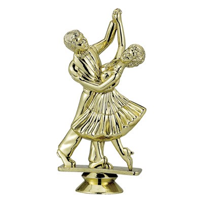 Dancing Couple Trophy Figure