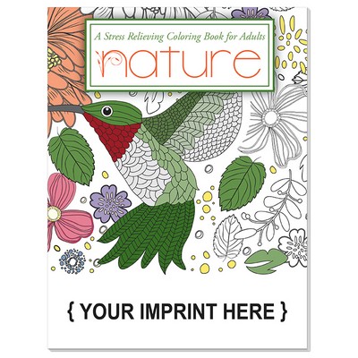 Nature Coloring Book for Adults