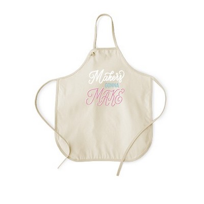 Continued Hot Mess Adjustable Apron (Natural Canvas)