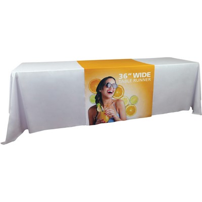 36" Wide 3-Sided Economy Coverage Table Runner