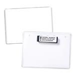 4" x 3" Standard Value Vinyl Name Tag Holder, Magnet