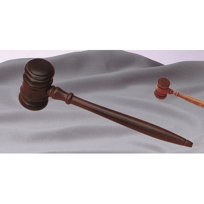 10-1/2" Walnut Gavel, Men's