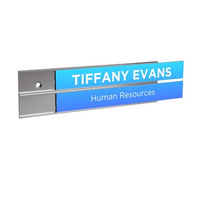 2" x 8" Double Slider Office or Cubicle Sign