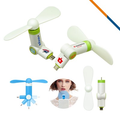 Cool Smart Phone Fan White