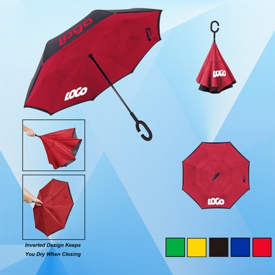 Reverse Folding Umbrella