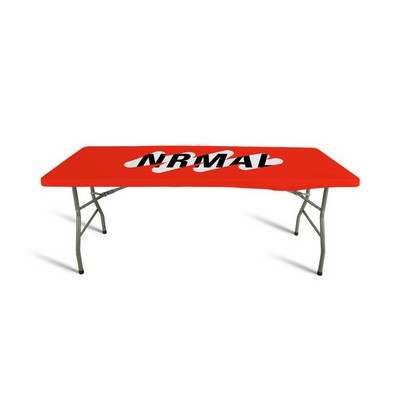 Rectangle Stretch Table Topper - 8 Ft.