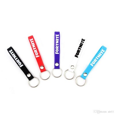 Silicone Wristband Key Chain