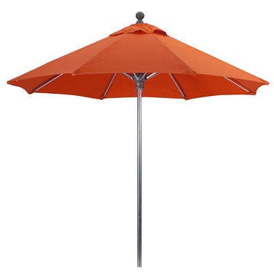 7.5' Commercial Aluminum Market Umbrella w/ Fiberglass Ribs