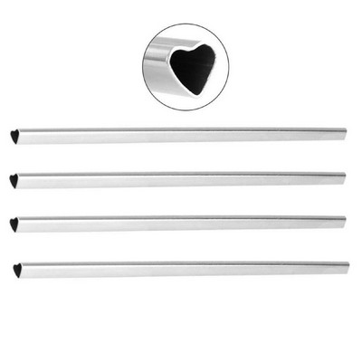 Heart Shape Stainless Steel Straw