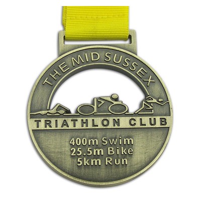 Finisher Medal Cut Out Design