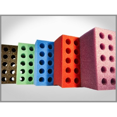 20 Hole Foam Shooter Rack - Blank