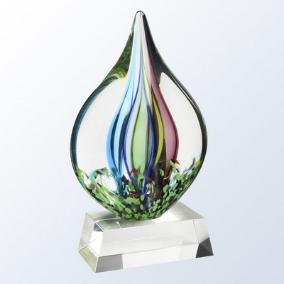 Coral Award with Clear Base