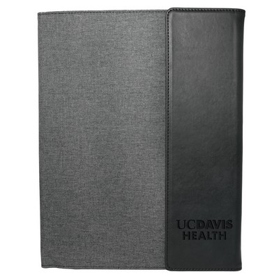 Gray Leatherette Portfolio