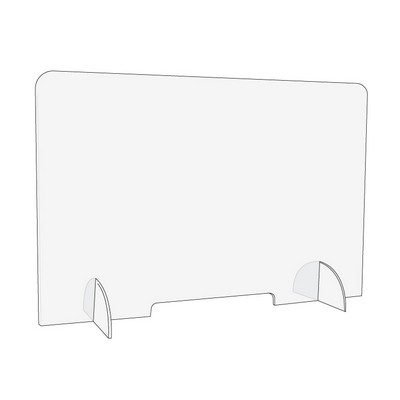 Freestanding Safety Shield w/Feet - 16"