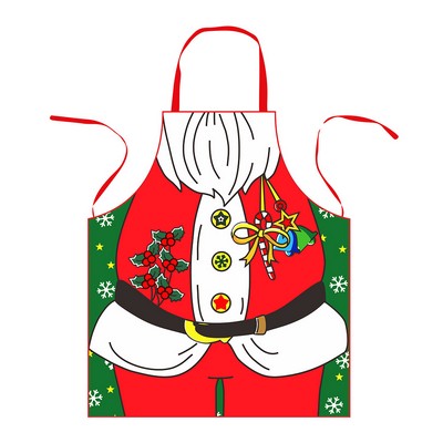 Custom imprint Christmas Aprons