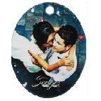 ColorLyte® Oval Portrait Shape Key Chain