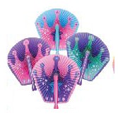 10" Princess Crown Folding Fan