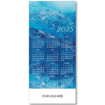 2025 Crystal Clear Waters Calendar Card