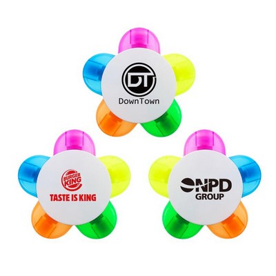 5 Color Flower Shape Marker