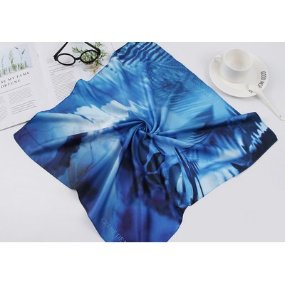 Twill Silk-like Fabric Bandanna (22'' x 22'')