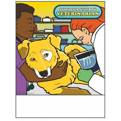 Veterinarian Imprintable Coloring and Activity Book