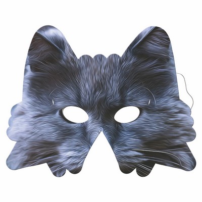 Wild Cat Mask w/Elastic Band