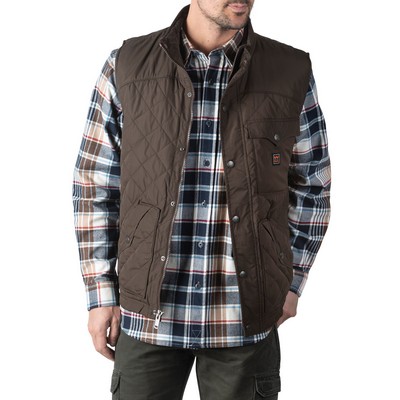 Walls Men's Ruidosa Vintage Quilt Work Vest