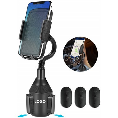 Car Cup Holder Phone Mount Universal Adjustable Cradle Phone Holder