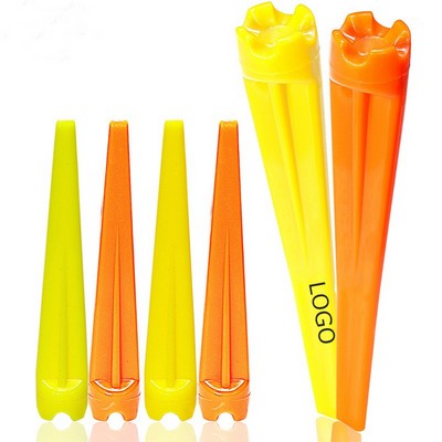 New Design Flat Plastic Golf Tees