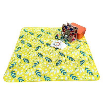 Full Color Imprint Portable Picnic Blanket