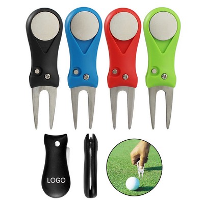 Foldable Golf Divot Tool