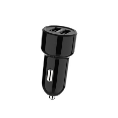 Dual Port USB Car Charger, 12W