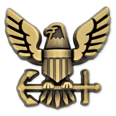 Officially Licensed U.S. Navy 3-D Eagle Pin