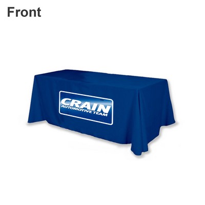 6 Ft Open-Back Rectangular Tablecloth